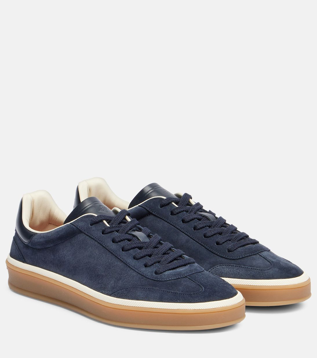 Loro Piana Tennis Suede Sneakers